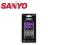 SANYO ENELOOP MQR06 + 4xAA 2400 mAh XX POWERED