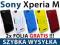 Sony Xperia M C1905 | RUBBER Case ETUI + 2x FOLIA