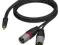 Kabel 2x XLR M - Jack STEREO 3.5mm - 3m - Procab