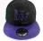 NEW YORK FULL_CAP NY czarna fiolet NEW 2014 53,5cm