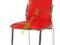 Krzesło metalowe H-237 czerwone SIGNAL OD RĘKI