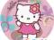 TALERZYKI HELLO KITTY 18CM 10SZT balony 118121g