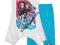 Monster High.T-Shirt z legins128 biel NOWOŚCI 2014