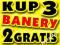 GOTOWE WZORY BANERY 2m/1m baner reklama wizytówki