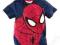 H&amp;M=T-SHIRT r 92 1-2 L= SPIDERMAN GRANAT