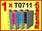 1 TUSZ T0711-T0714 do EPSON SX115 SX215 SX415