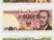 Banknoty Polskie - zestaw 3 szt. 50-;100- i 500 zł
