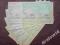 CZYSTE BLANKIETY PRZEKAZU POCZTOWEGO lata 40te