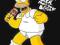 Simpsons - Homer z Mikrofonem - plakat 40x50 cm