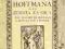 TRAGEDIA HOFFMANA albo ZEMSTA ZA OJCA, dramat