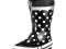 Playshoes Gumiaczki Czarne Groszki 28/29