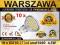 10 x Żarówka GU10 27 LED SMD 5050 IP44 24 Warszawa