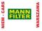 FILTRY MANN BMW E46 318D 116KM -03, 320D 136KM -01