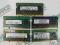 Mix pamięci Ram DDR2 512MB Różne prędkości F80