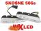 Lampy DRL Max Led do jazdy dziennej 506s skośne