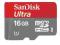SanDisk Ultra microSDHC 16GB UHS-I +Adapter