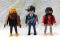 PLAYMOBIL 3RUCHOME FIGURKI LUDZIKI LISTONOSZ PIRAT