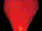 Latające LAMPIONY na Walentynki - Czerwone SERCA