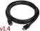 Kabel 1,8m HDMI-HDMI v 1.4 FullHD 3D Ethernet Łódź