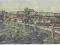 pocztówka PRAGA Panorama miasta grafika Lata 30