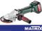 METABO SZLIFIERKA KĄTOWA PŁASKA WF 18 LTX 125 2aku