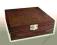 Pudełko zamykane P18b (18x18,5x6,1 cm) brąz
