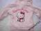 62 H&amp;M WELUROWA BLUZA HELLO KITTY