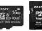 Sony MicroSD 16GB SR-16UYA 40MB/s UHS-I class 10