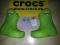 CROCS- ZIELONE SUPER KALOSZKI ,NOWOŚĆ.C7, 23/24