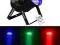 Reflektro Par 64 Diody LED 176x RGB Pilot IR DMX