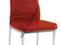 Krzesło metalowe H-261 krzesła do salonu czerwone
