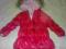 KURTKA DLA DZIEWCZYNKI FUTERKO PIKOWANA R. 74