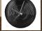 ZEGAR ŚCIENNY nowoczesny CZARNY płyta winylowa