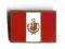 odznaka FLAGA - PERU