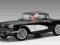 AUTOART CHEVROLET CORVETTE 1959 TUXEDO BLACK 1:18