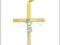 ZŁOTY KRZYŻYK PAN JEZUS PR585 - EJUBILER