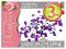 dżety kamienie 3,5mm samoprzylepne 100szt PURPURA