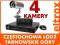 PROFESJONALNY MONITORING 4 KAMERY REJESTRATOR Z347