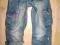 Czad spodenki jeans roll-up MATALAN r.110