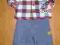 SPODNIE I KOSZULA CHLOPIECA ROZ.86 TOMEK I PRZYJAC