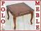 NOWY DREWNIANY STYLOWY STOLIK  STYL BIEDERMEIER