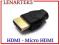 Adapter HDMI-Micro HDMI przejściówka FULL HD