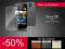 HTC DESIRE 500 SUPER ZESTAW ETUI SKIN + FOLIA