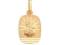 Złoty medalik komunia chrzest 585 14k 22975