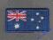 AUSTRALIA flaga TERMO naszywka od MOTOHAFT