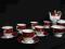 porcelana zestaw kawowy - Salisbury, lata 40-te