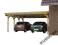 WIATA GARAŻOWA GARAŻ CARPORT - 115 - 558x554 cm