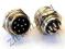 GNIAZDO MIKROFONOWE NA KABEL NC/CB 9-PIN TANIO