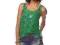 CN642* Top damski na ramiączkach AJC zielony 42/XL