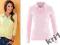 B835B MODNA KOSZULKA POLO RÓŻOWA R.36/38 B.P.C.